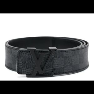 Black LV BELT